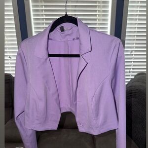 Women's Purple Blazer